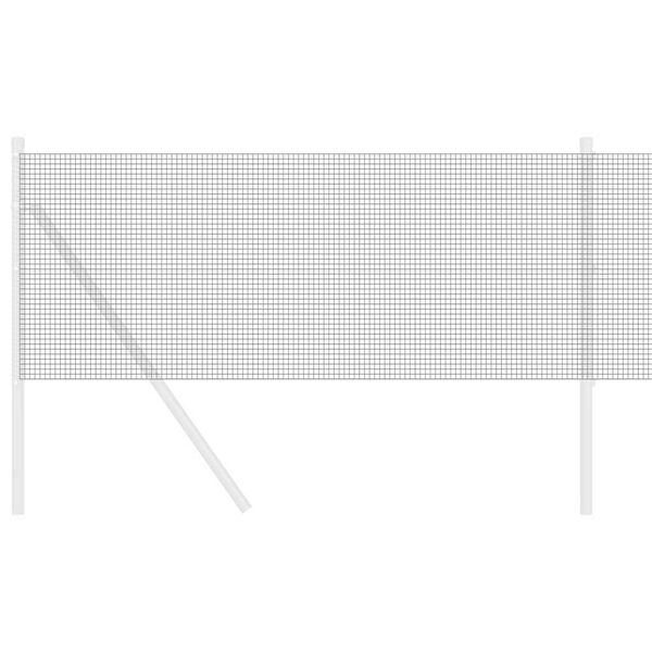 vidaXL Keevitatud Traadi Aed Hall 0.5 x 50 m Teras