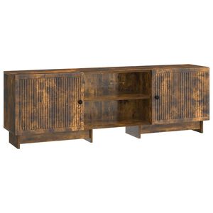 vidaXL Telerikapp Suitsetatud Tamm 150 x 31 x 50 cm T&ouml;&ouml;deldud puit