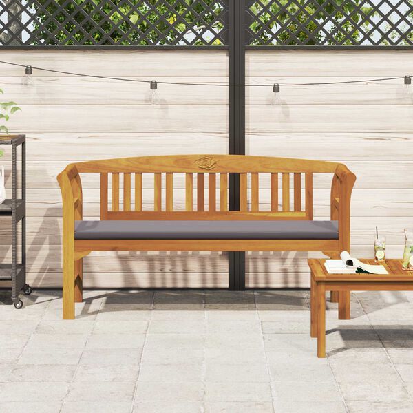 vidaXL Roosipink Looduslik 157 x 46 x 82,5 cm Tugev akatsiapuu