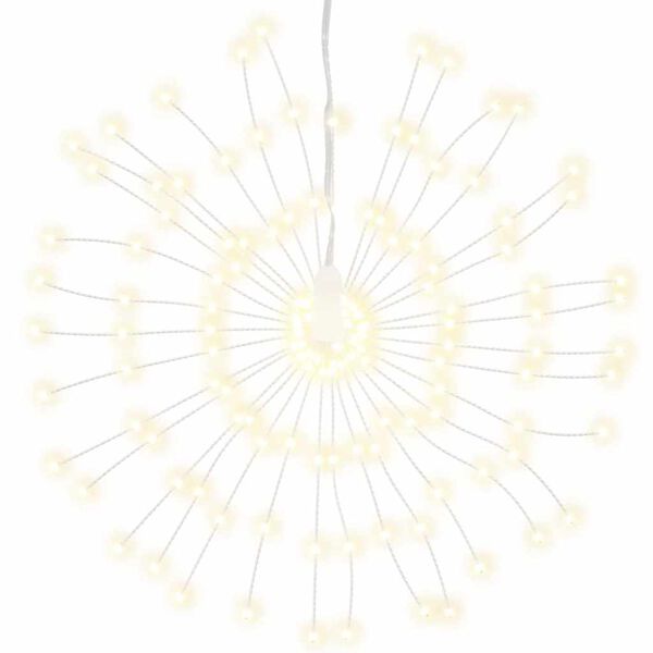 vidaXL jõulutuled 140 LEDi, 4 tk, soe valge, 17 cm