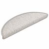 vidaXL Trepimatid Isekleepuvad Sisal-Look 30 tk 56x17x3 cm Platina