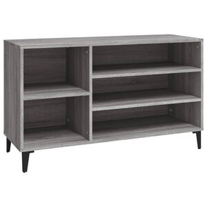 vidaXL kingakapp, hall Sonoma tamm, 102x36x60 cm, tehispuit