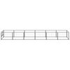 vidaXL koeraaedik, must, 6 m&sup2;, teras