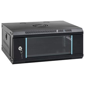 vidaXL 4U seinale paigaldatav serverikapp 19" IP20, 53 x 40 x 21 cm