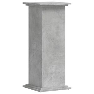 vidaXL taimealus, betoonhall, 33 x 33 x 80 cm, tehispuit
