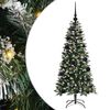 vidaXL Tehisj&otilde;ulupuu Roheline 120 cm PVC, Plastikk ja Teras