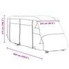 vidaXL matkaauto katted hallid 660x235x275 cm lausriie