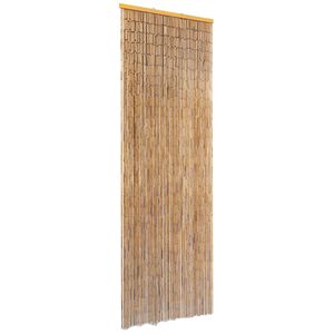vidaXL putukav&otilde;rk uksekardin matkaautole, bambus 56 x 185 cm
