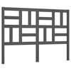 vidaXL voodipeats, hall 126x4x104 cm m&auml;nnipuit