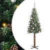 vidaXL Peen j&otilde;ulupuu Roheline 150 cm PVC ja tahke m&auml;nd