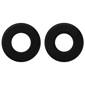 vidaXL Foosballi Lauda Peatuste 10 pcs Must 3 x 3 x 1,4 cm HIPS