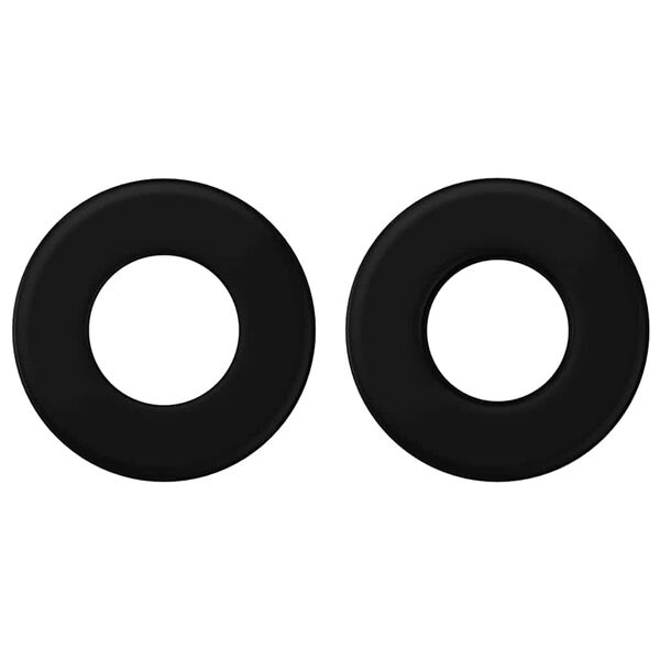 vidaXL Jalgpallilaudade stopperid 10 pcs Valge 3 x 3 x 2 cm HIPS