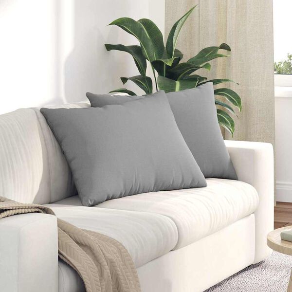 vidaXL Diivanipadjad 2 pcs Hall 70 x 50 cm kangas