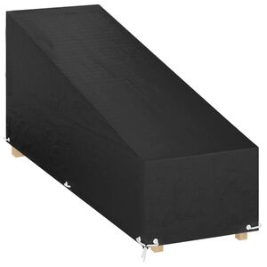 vidaXL päevitustooli kate, 12 aasaga, 200 x 65 x 35/60 cm, polüetüleen