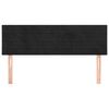 vidaXL voodipeatsid 2 tk, must, 72x5x78/88 cm, samet