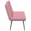 vidaXL pink, roosa, 110x74x84 cm, samet