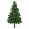 vidaXL kunstkuusk 210 cm, elutruud okkad, roheline