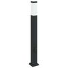 vidaXL pollarvalgusti pistikupesaga 80 cm must IP44