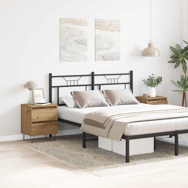 vidaXL &Ouml;&ouml;lambi kapp 2 pcs k&auml;sit&ouml;&ouml;tamm 40 x 35 x 50 cm Tehispuit