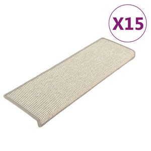 vidaXL trepimatid 15 tk 65 x 21 x 4 cm h&otilde;bedased ristk&uuml;likukujulised servad