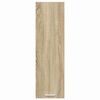 vidaXL Seinakapp ladustamisega Sonoma tamm 30 x 31 x 100 cm Tehispuit