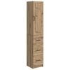 vidaXL Kapi Komplekt 2 pcs Artisan tamm 33 x 34,5 x 87 cm Tehispuit