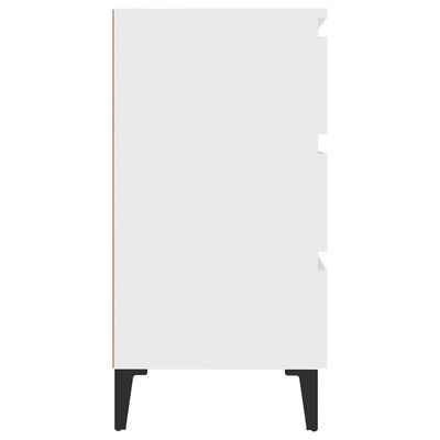 vidaXL puhvetkapp valge 60x35x69 cm, puitlaastplaat