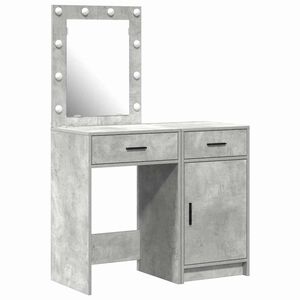 vidaXL Riietumislaud sahtliga 2 pcs Hall 50 x 41 x 135 cm Tehispuit