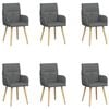 vidaXL S&ouml;&ouml;gitoa Toolid 6 pcs kangas Tumehall 60 x 56 x 96 cm