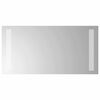vidaXL LED vannitoa peegel L&auml;bipaistev 40 x 20 cm karastatud klaas