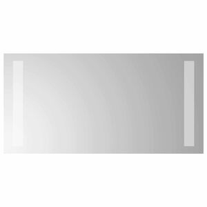 vidaXL LED vannitoa peegel L&auml;bipaistev 40 x 20 cm karastatud klaas