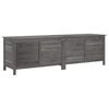vidaXL aia hoiukast, antratsiithall, 198,5 x 50 x 56,5 cm, nulupuit