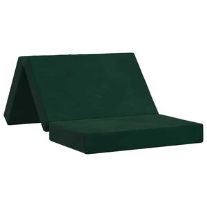 vidaXL Kokkupandav diivanvoodi 100 x 67 x 45 cm Tumeroheline