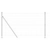 vidaXL Aiapost Galvaniseeritud 25 x 1,4 m Teras