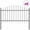 vidaXL Aiandus aiapaneel WOERDEN 6 tk 170 x 140 cm Hall