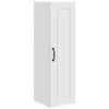vidaXL Seinekapp PORTO Valge 30 x 31 x 100 cm Tehispuit