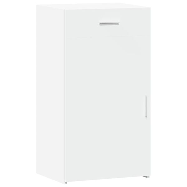 vidaXL puhvetkapp, valge, 50x42,5x93 cm, tehispuit