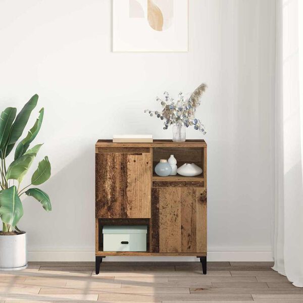 vidaXL K&otilde;ide Vana puit 60 x 35 x 70 cm Tehispuit