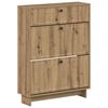 vidaXL Kinga kapp EDE 78 x 24 x 103 cm Tehispuit Artisan tamm