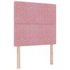 vidaXL Peats Roosa 100 cm Samet