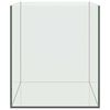 vidaXL Akvaarium ladustamisega L&auml;bipaistev 60 x 35 x 40 cm Klaas