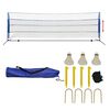 vidaXL sulgpalliv&otilde;rk sulgpallidega 500 x 155 cm