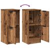 vidaXL puhvetkapp Old Wood 30x30x70 cm Engineered Wood