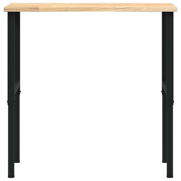 vidaXL t&ouml;&ouml;laud, 100 x 60 x (71,5-98) cm, tammepuit