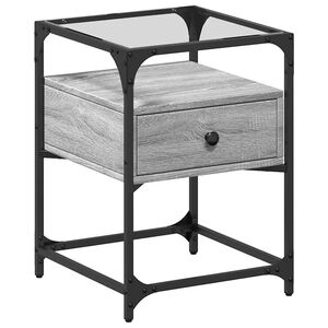 vidaXL &ouml;&ouml;kapp, hall Sonoma tamm, 40x40x55 cm, tehispuit