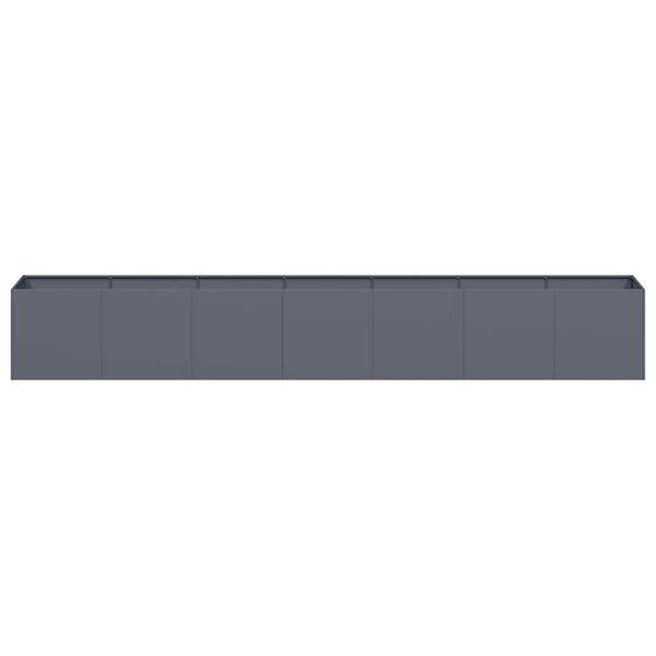 vidaXL taimekast, antratsiithall, 280x40x40 cm, k&uuml;lmvalts teras