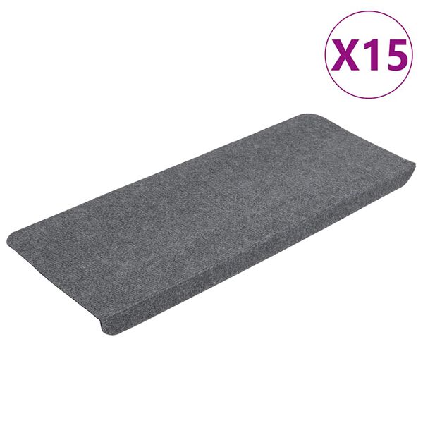 vidaXL isekleepuv trepivaip, 15 tk, 65x24,5x3,5 cm, hall