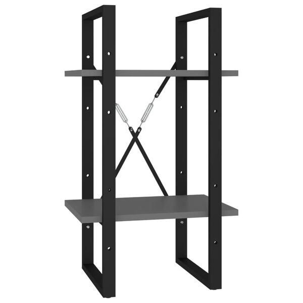 vidaXL 5-korruseline raamaturiiul, hall, 40x30x175 cm, tehispuit