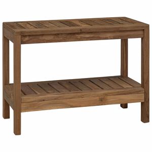 vidaXL Vannitoa k&otilde;rvaltabel Naturaalne 60 x 30 x 45 cm Tugev teakpuit