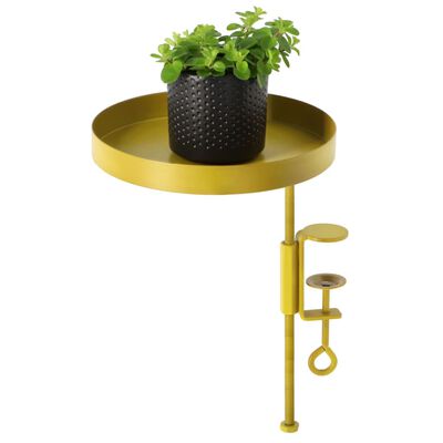 Esschert Design taimealus klambriga, ümmargune, kuldne M